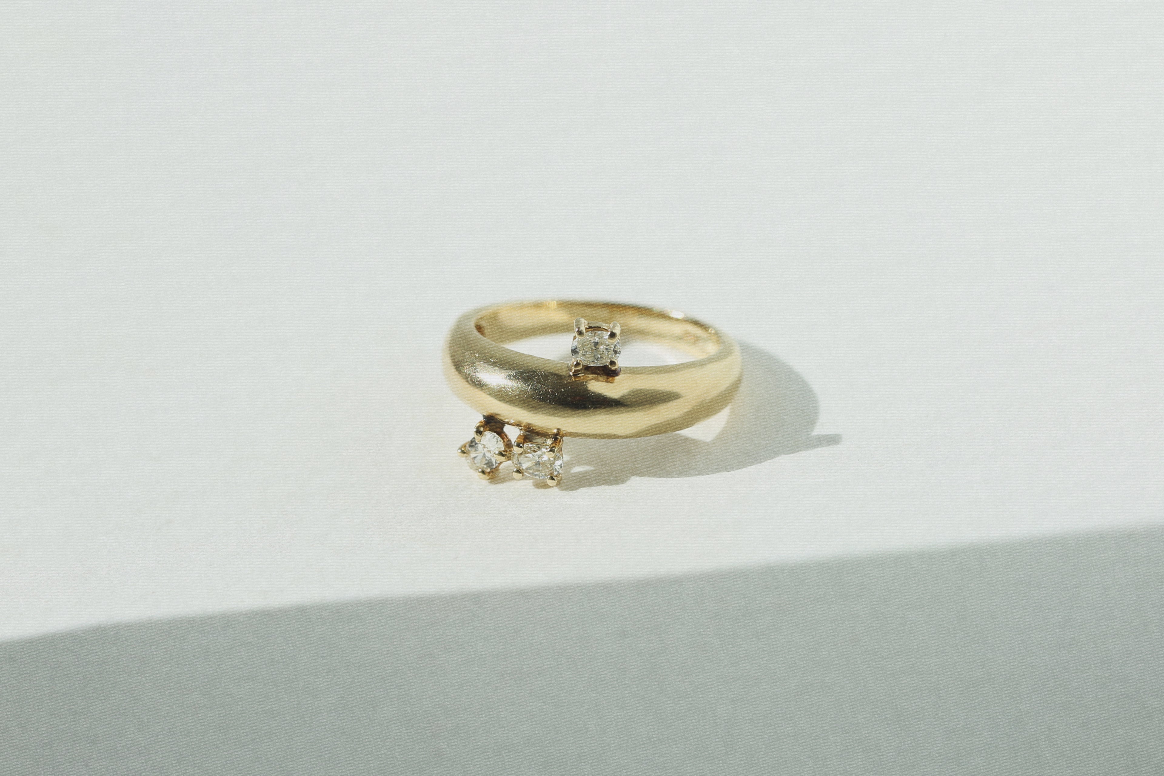 Demi Demi Plus 3 Ovals Ring
