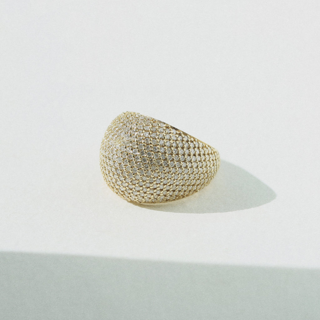 Pavé Globe Ring
