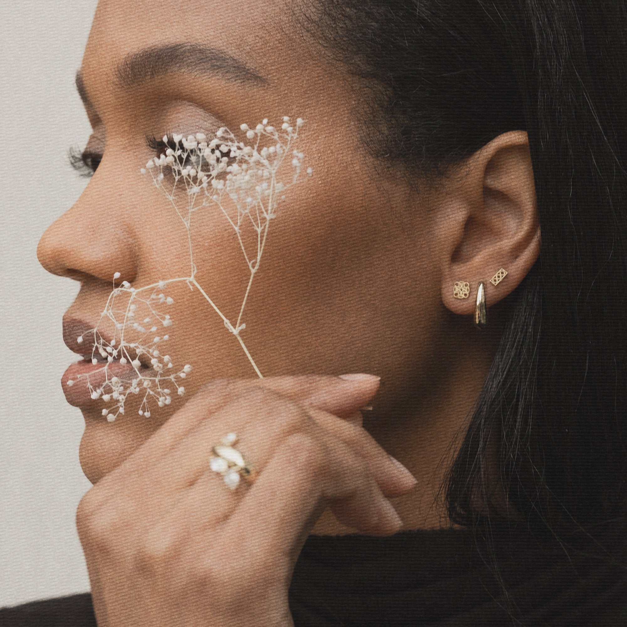 Petite Demi Hoop Earrings