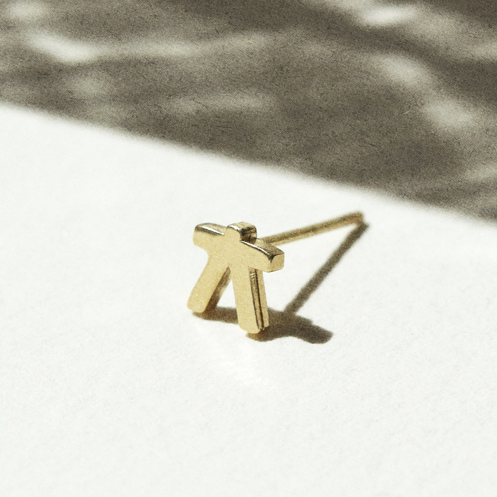Hangul Single Letter Stud