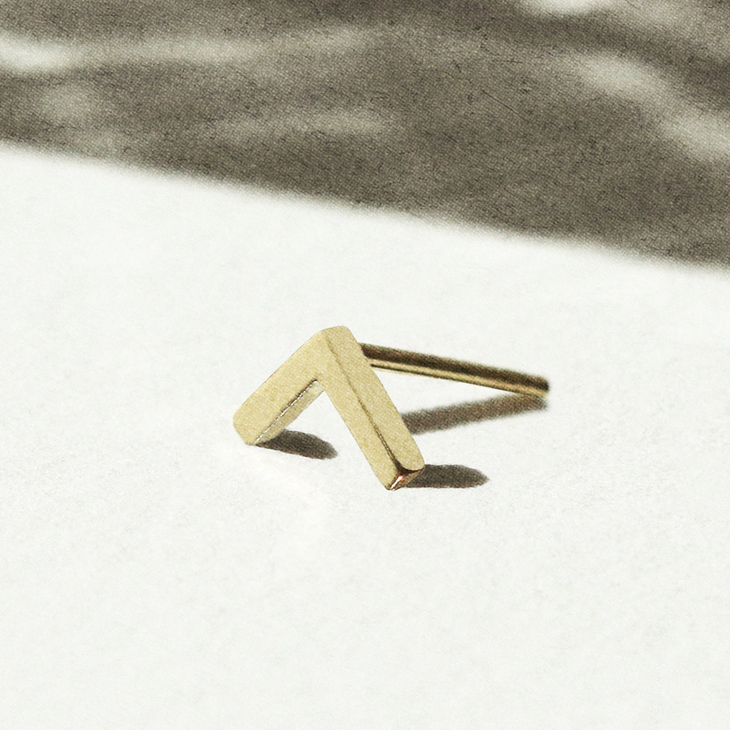 Hangul Single Letter Stud