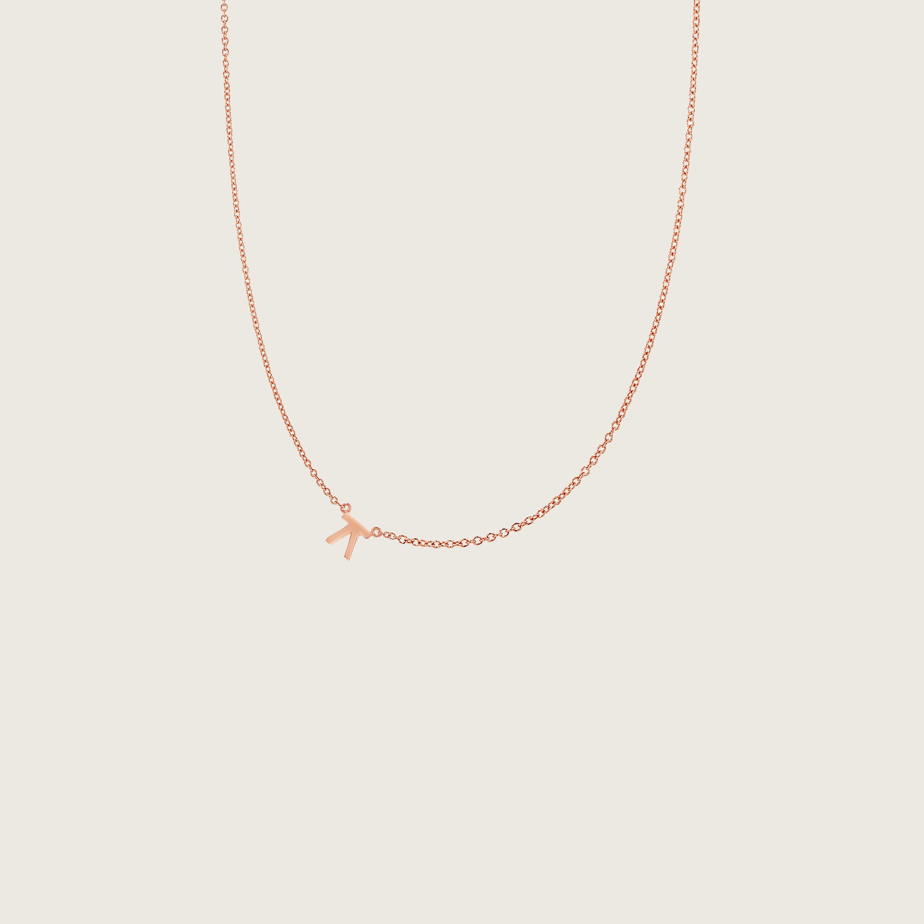 Hangul Korean Names Necklace (1 letter)