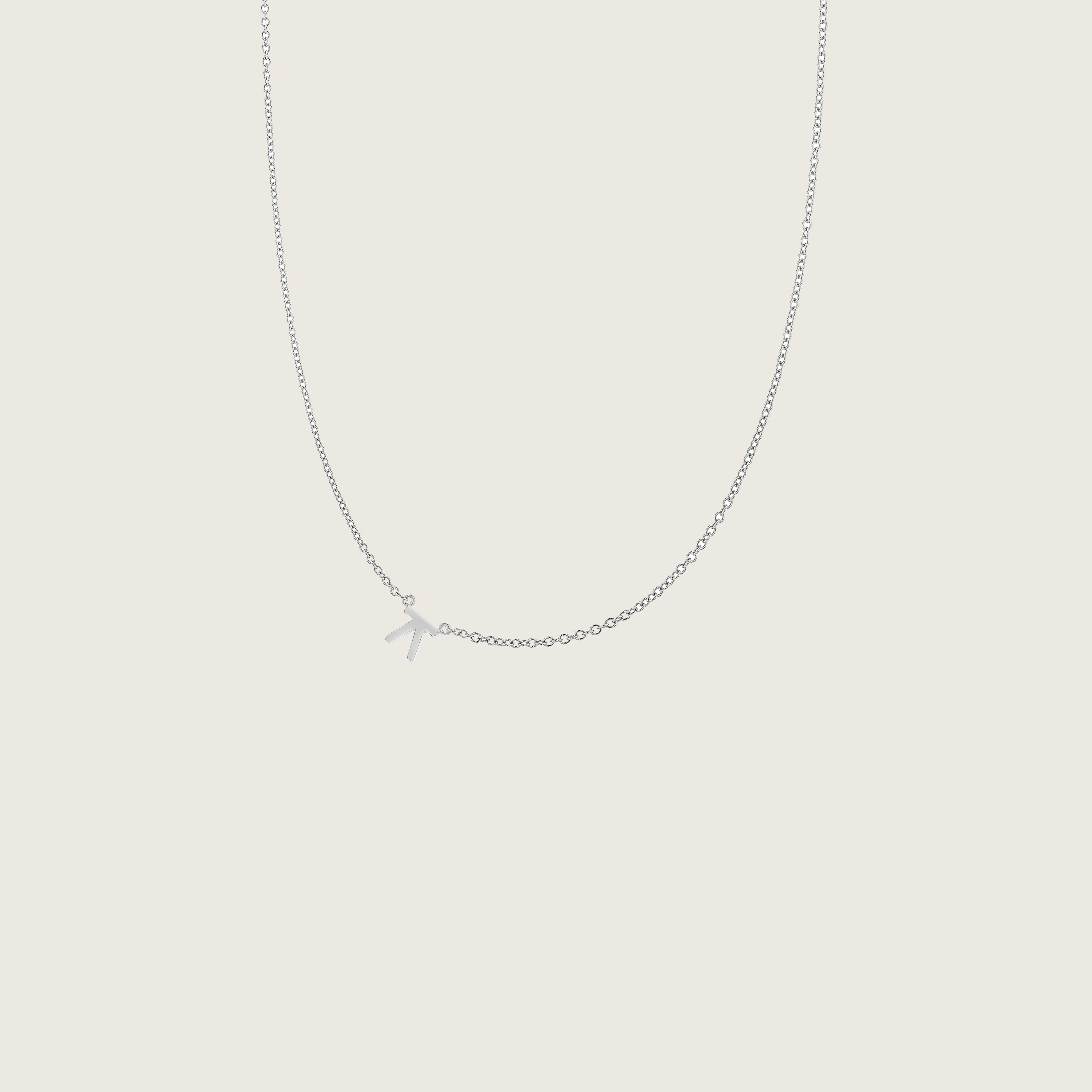 Hangul Korean Names Necklace (1 letter)
