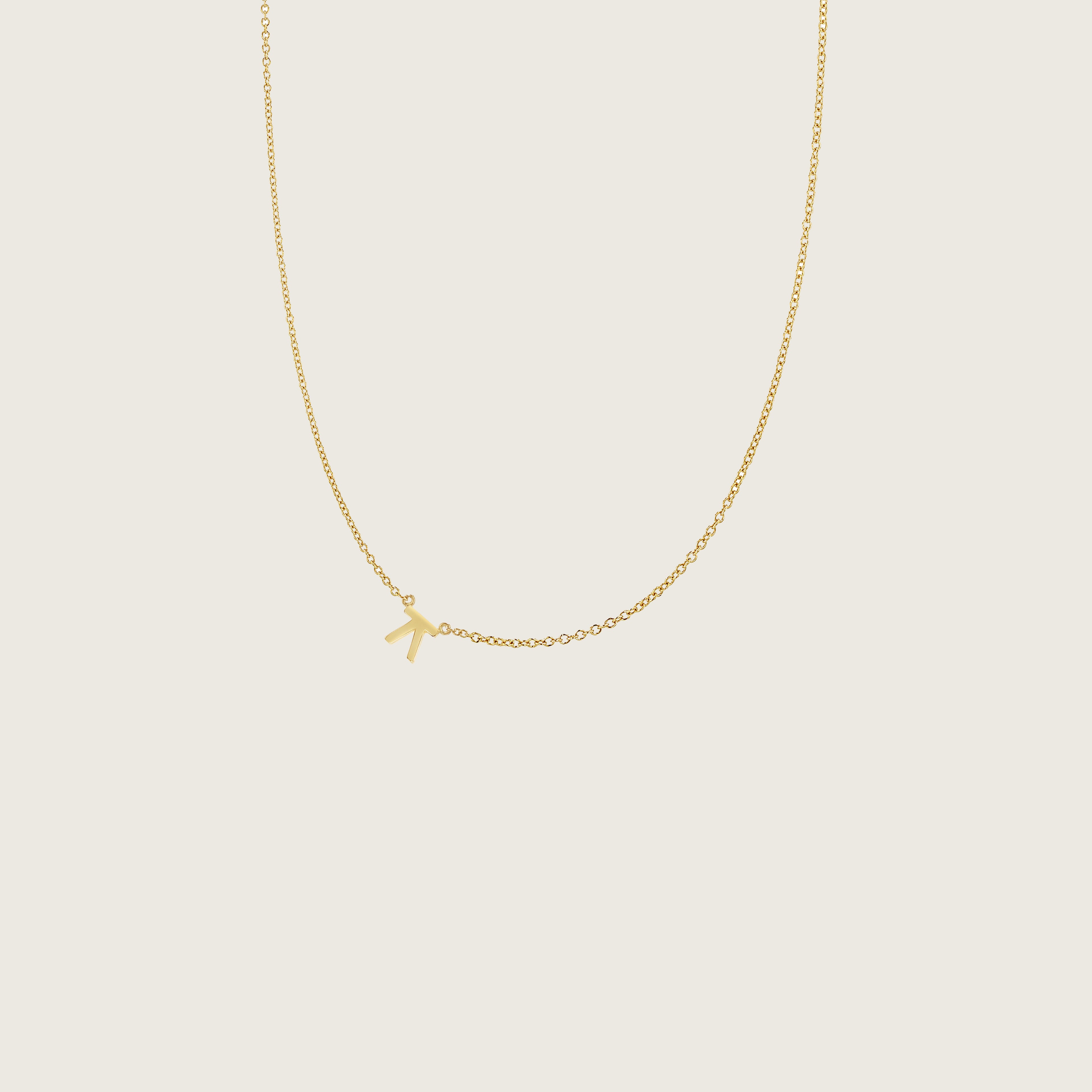 Hangul Korean Names Necklace (1 letter)