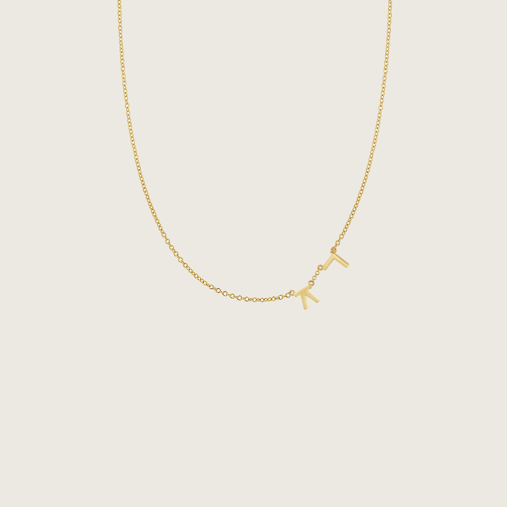 Hangul Korean Names Necklace (2 letters)