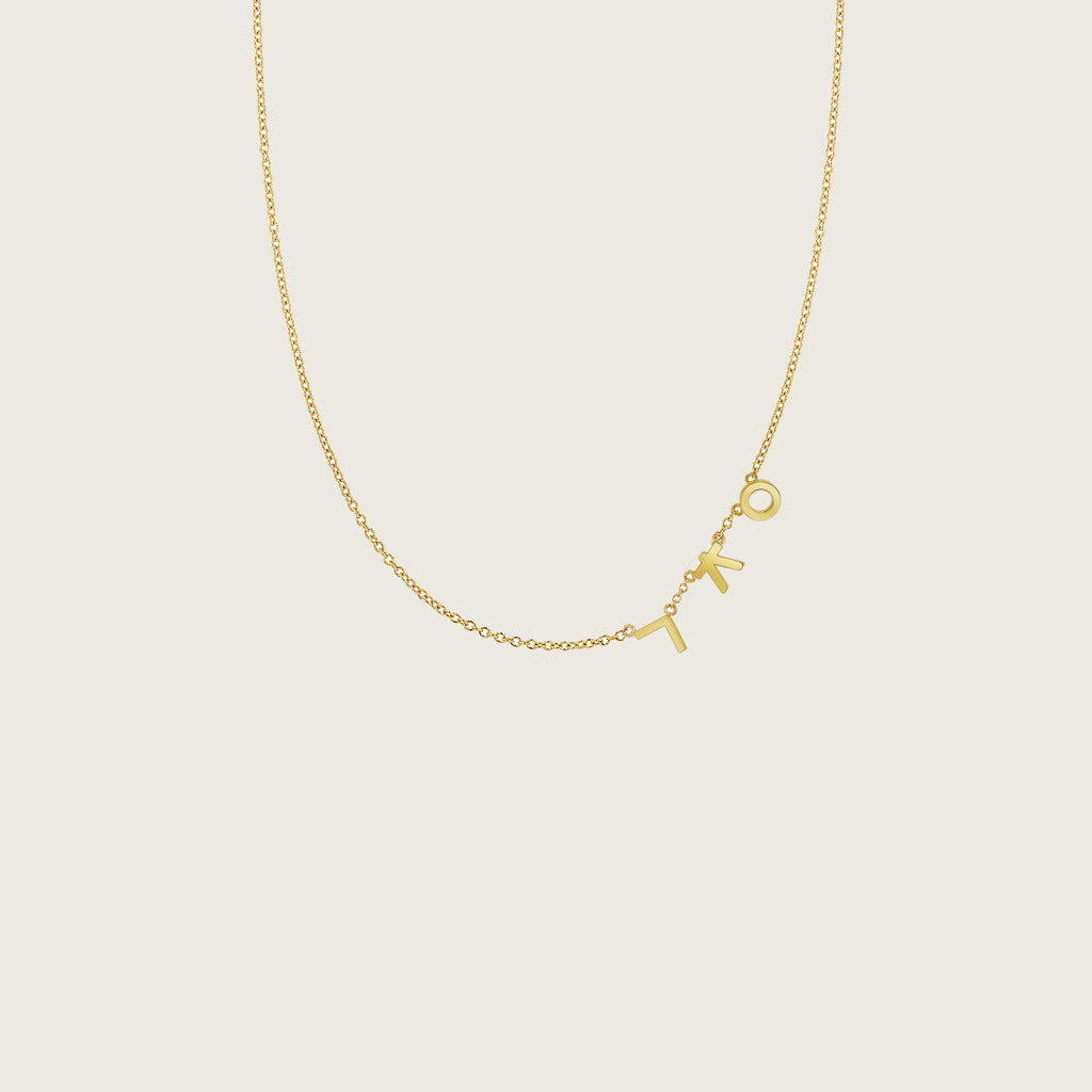 Hangul Korean Sayings Necklace - It's Ok