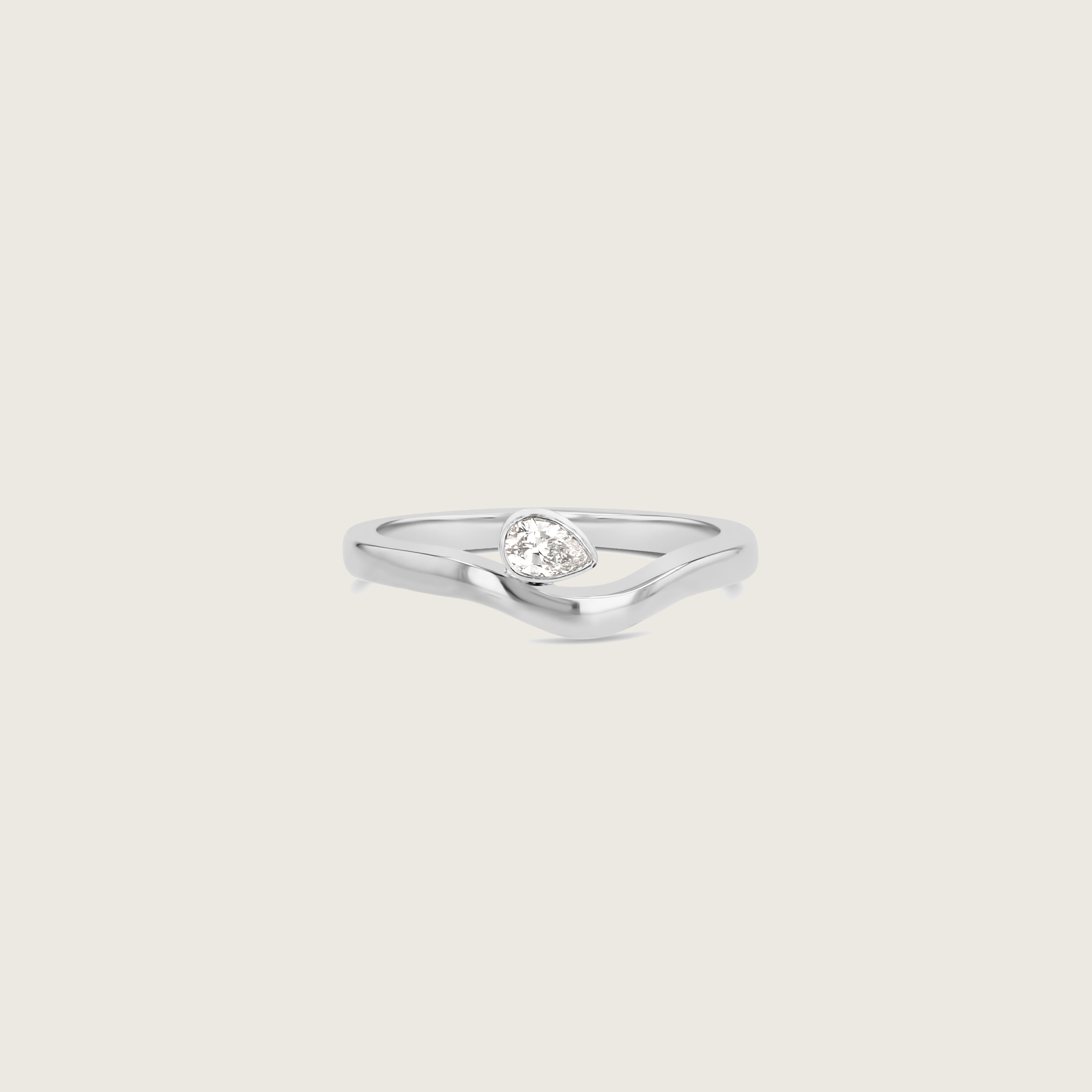 Pear Diamond Wave Band