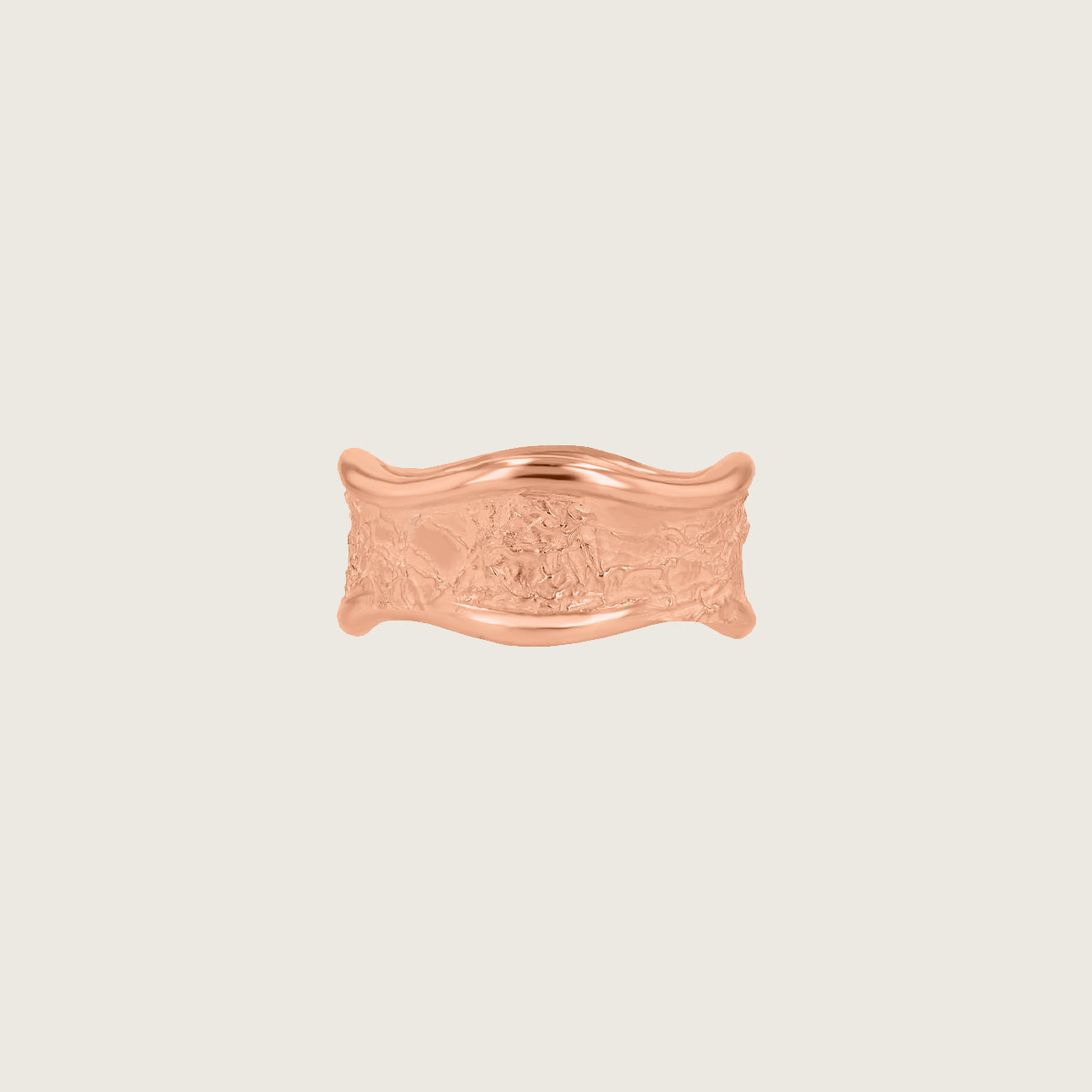 Topo-Texture Wave Cigar Band III