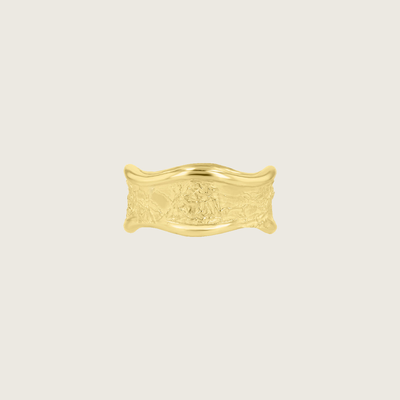 Topo-Texture Wave Cigar Band III