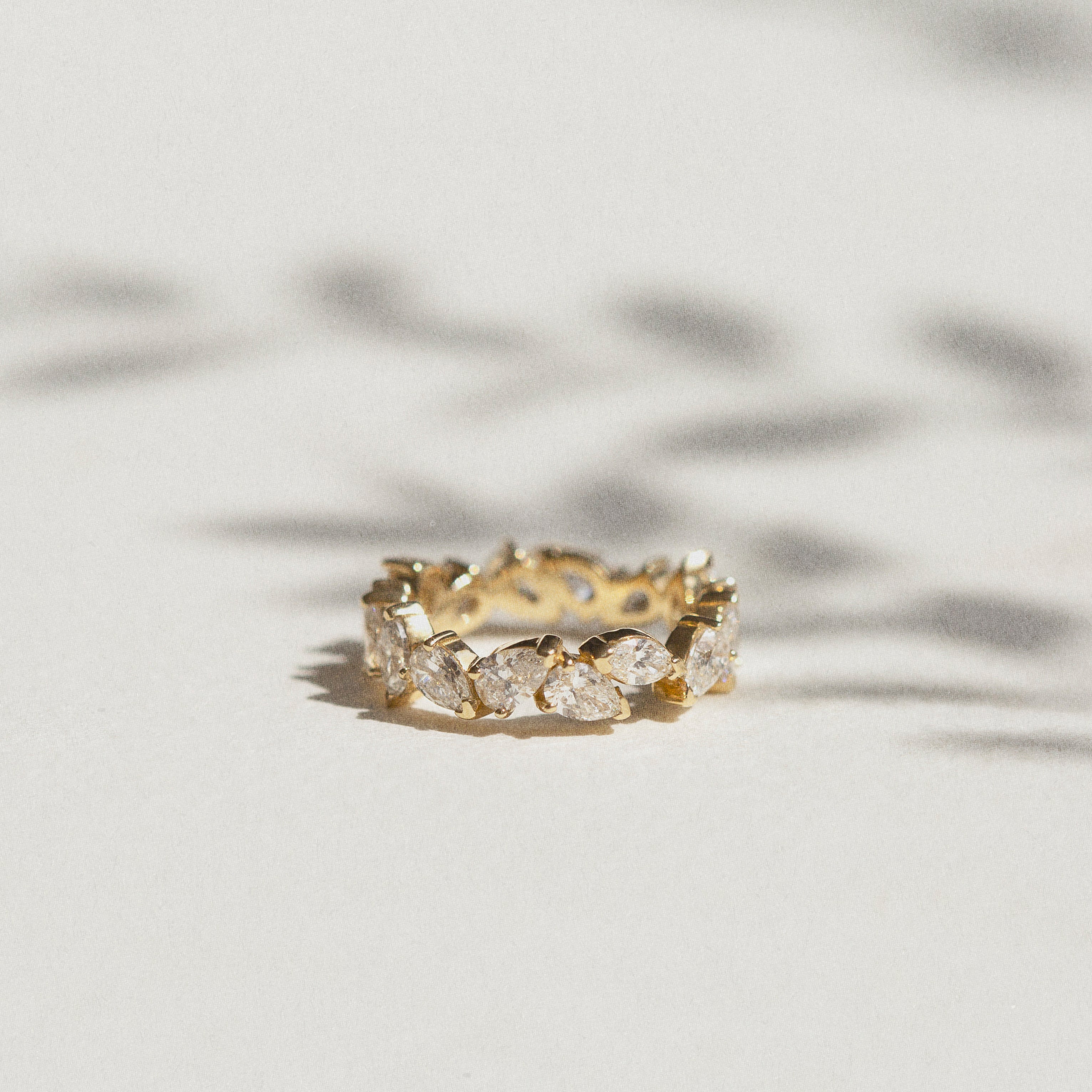 Marquise + Pear Eternity Ring