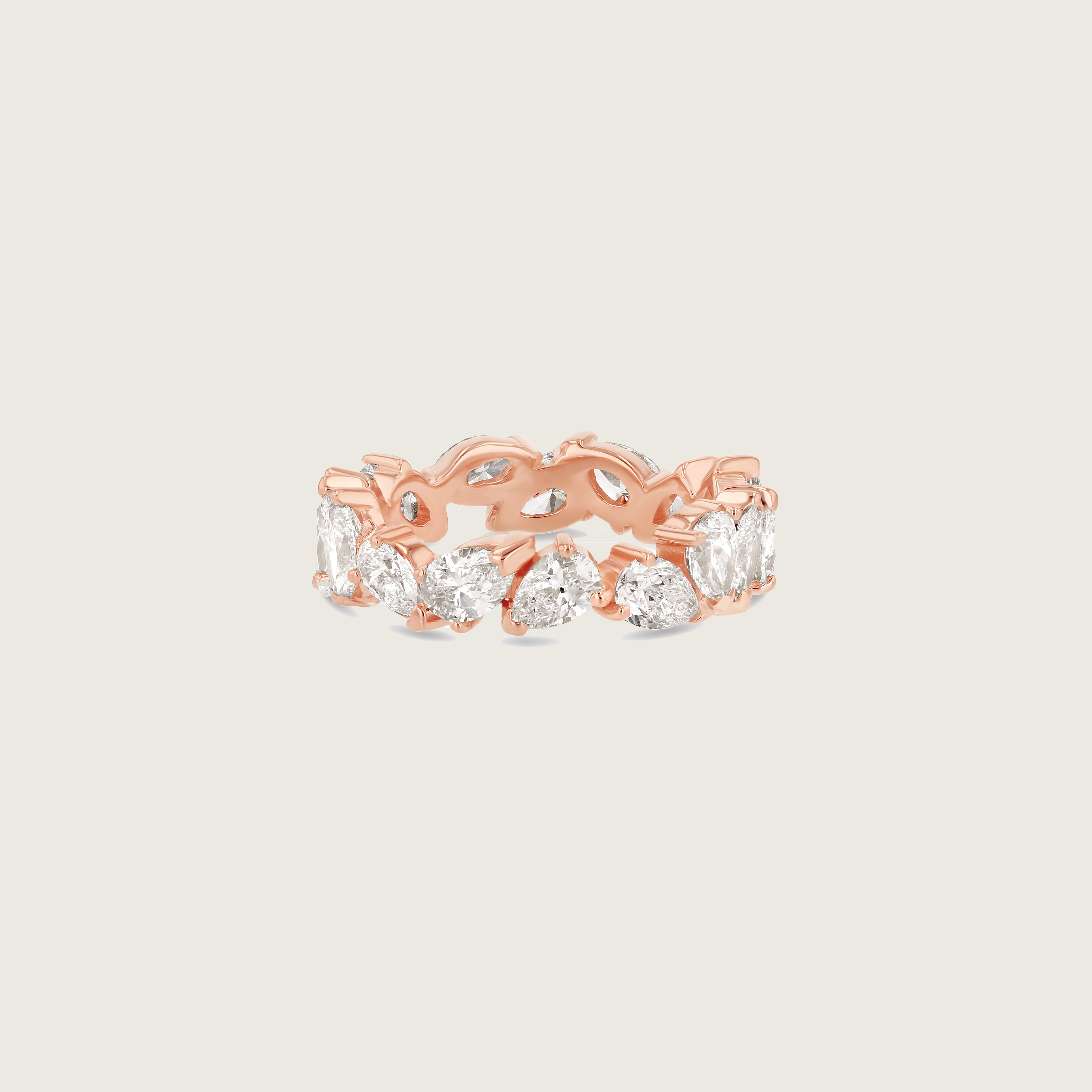 Marquise + Pear Eternity Ring