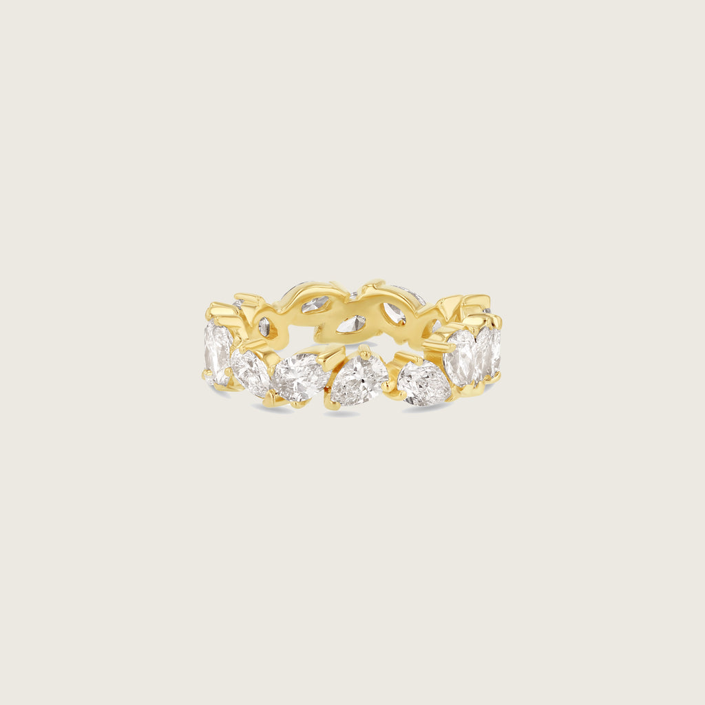 Marquise + Pear Eternity Ring
