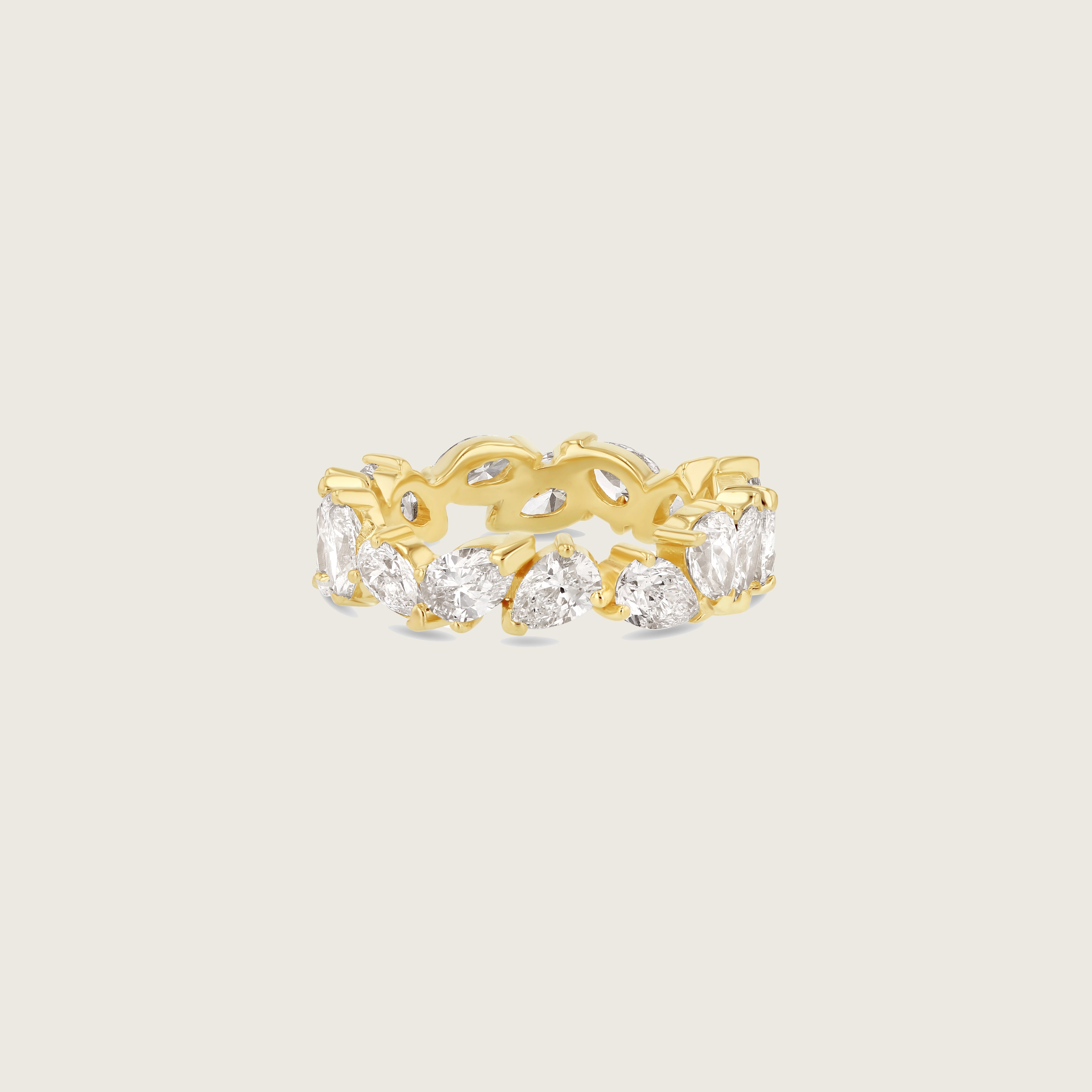 Marquise + Pear Eternity Ring