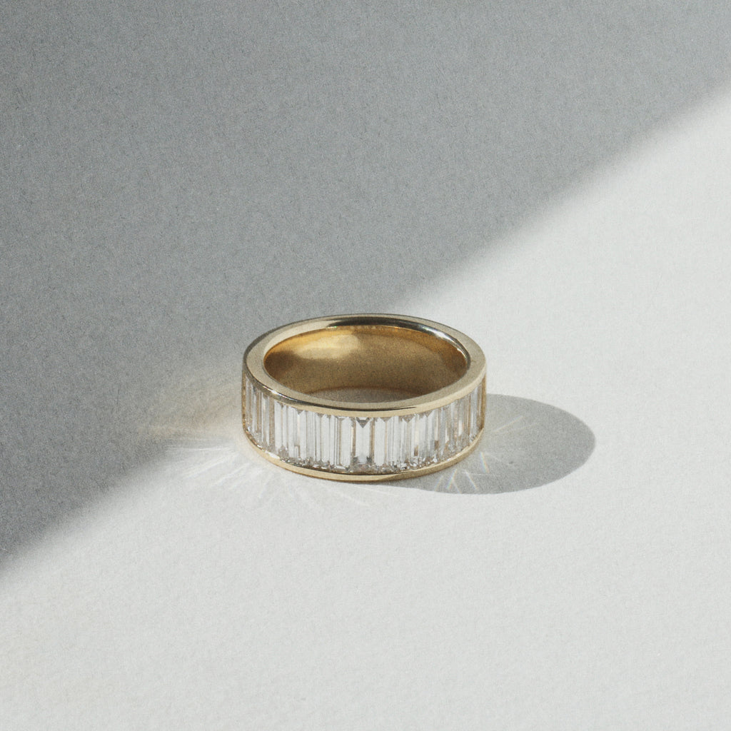 Maman Baguette Half-Eternity Ring