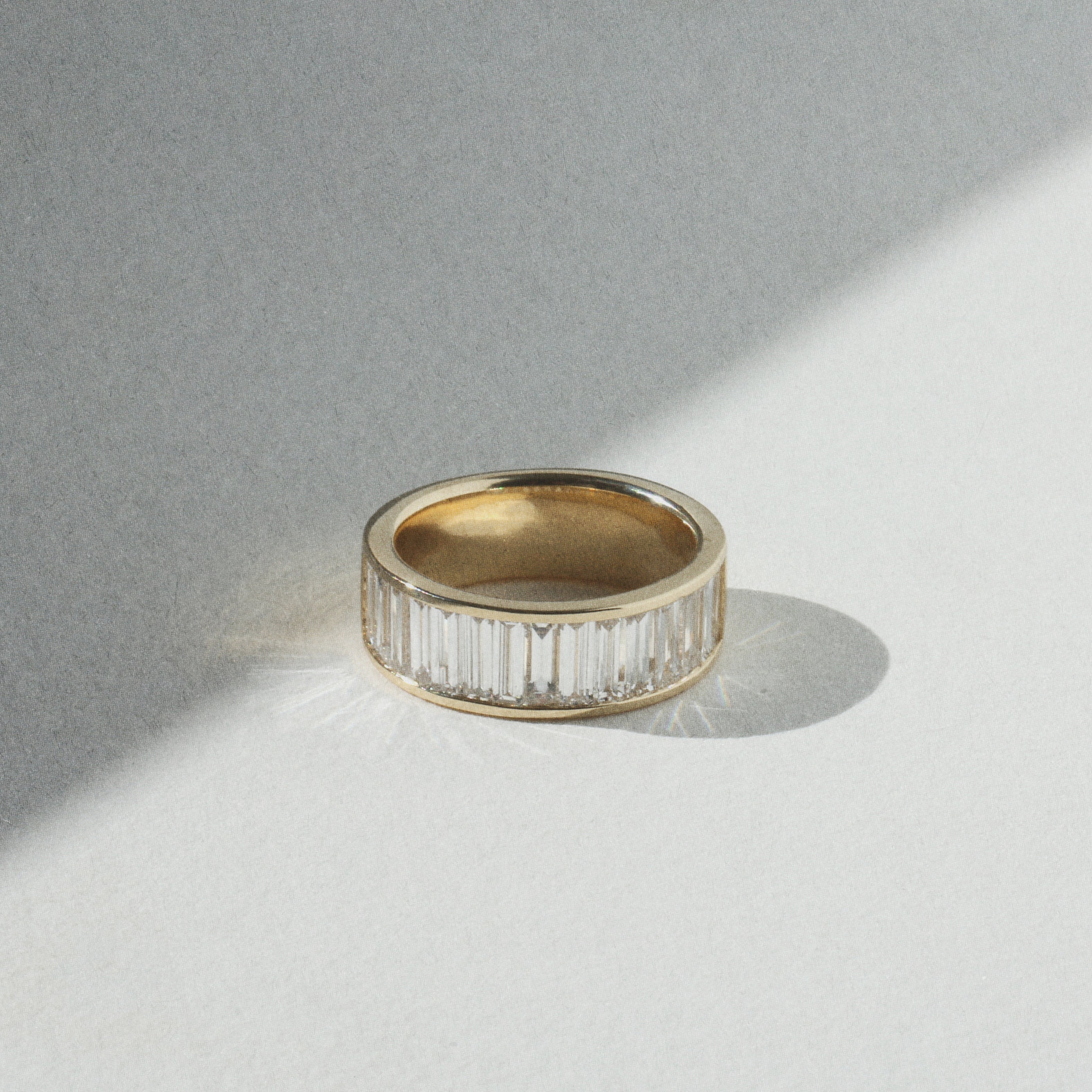 Maman Baguette Half-Eternity Ring