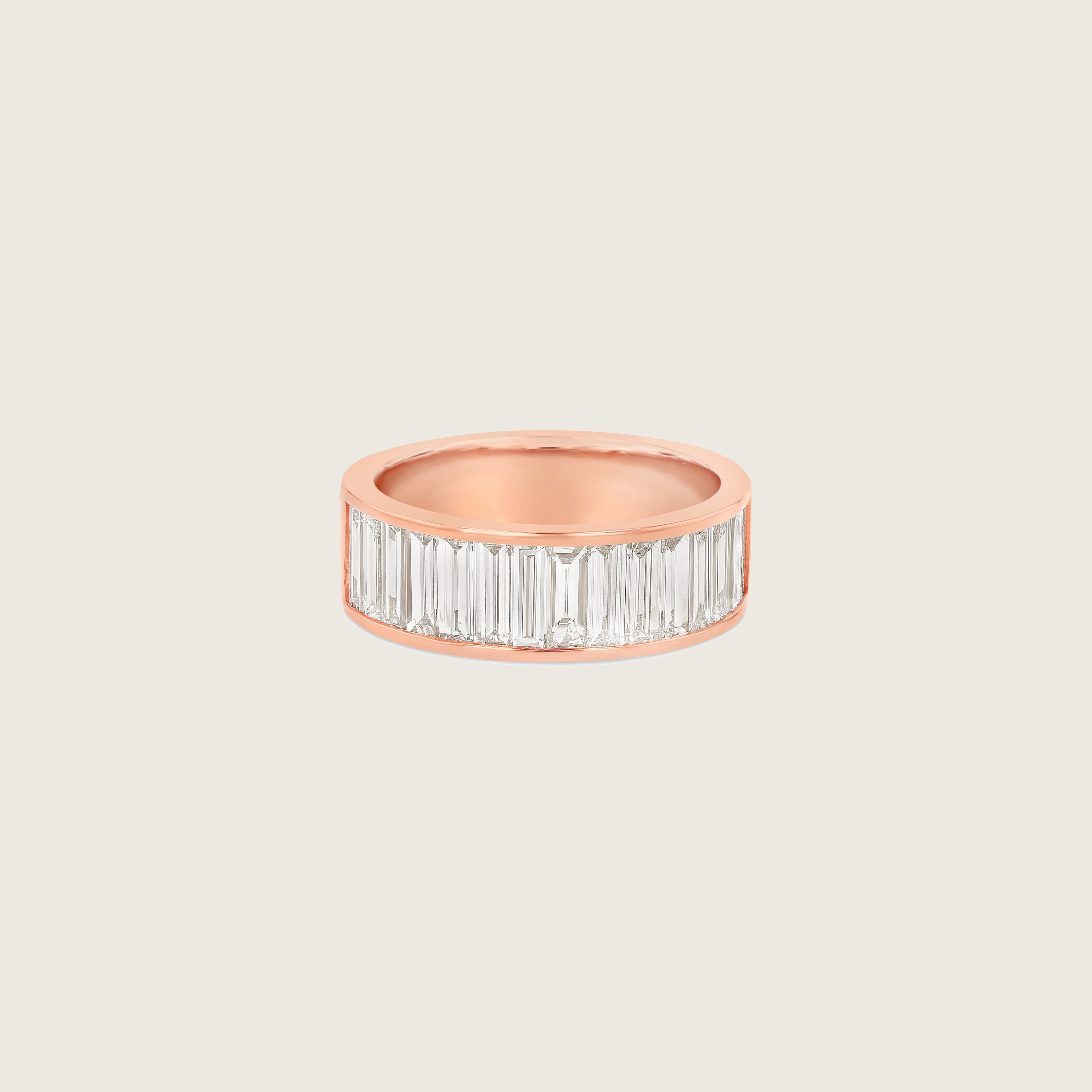 Maman Baguette Half-Eternity Ring