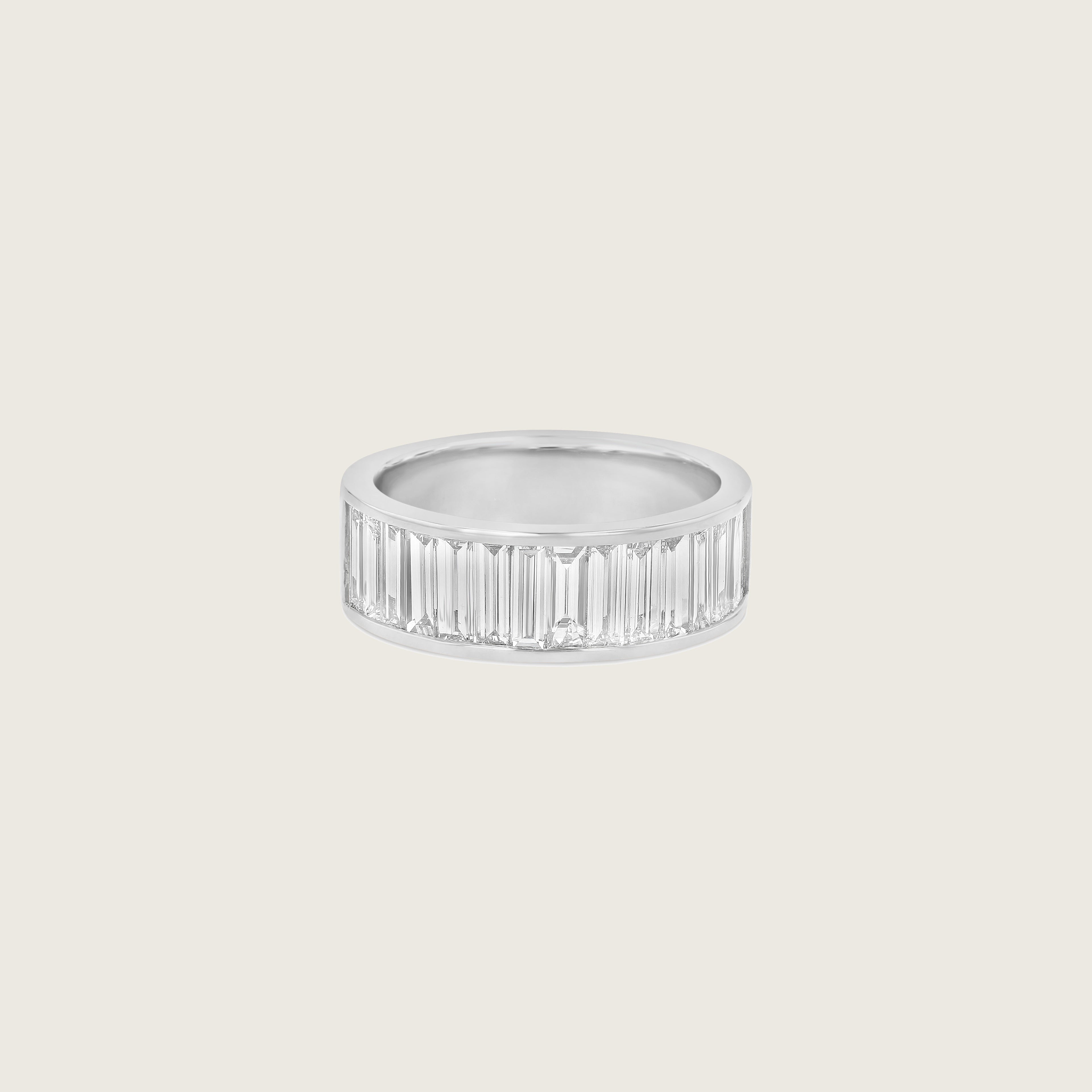 Maman Baguette Half-Eternity Ring