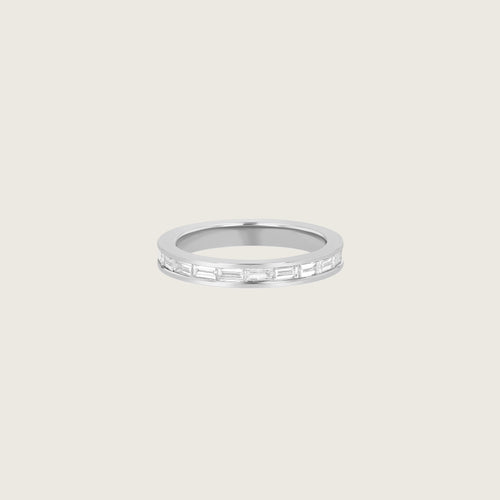 Baguette Eternity Ring - Horizontal