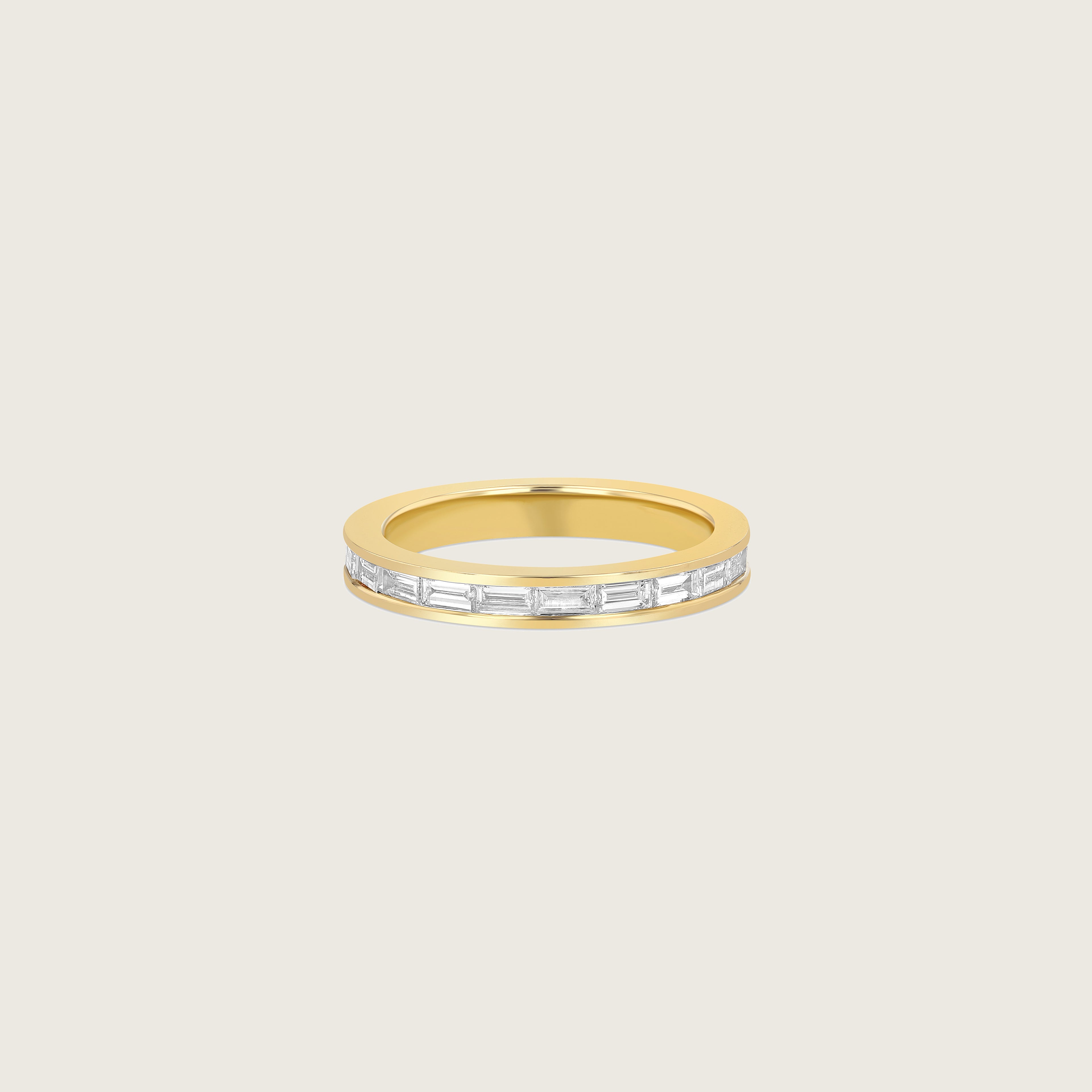 Baguette Eternity Ring - Horizontal