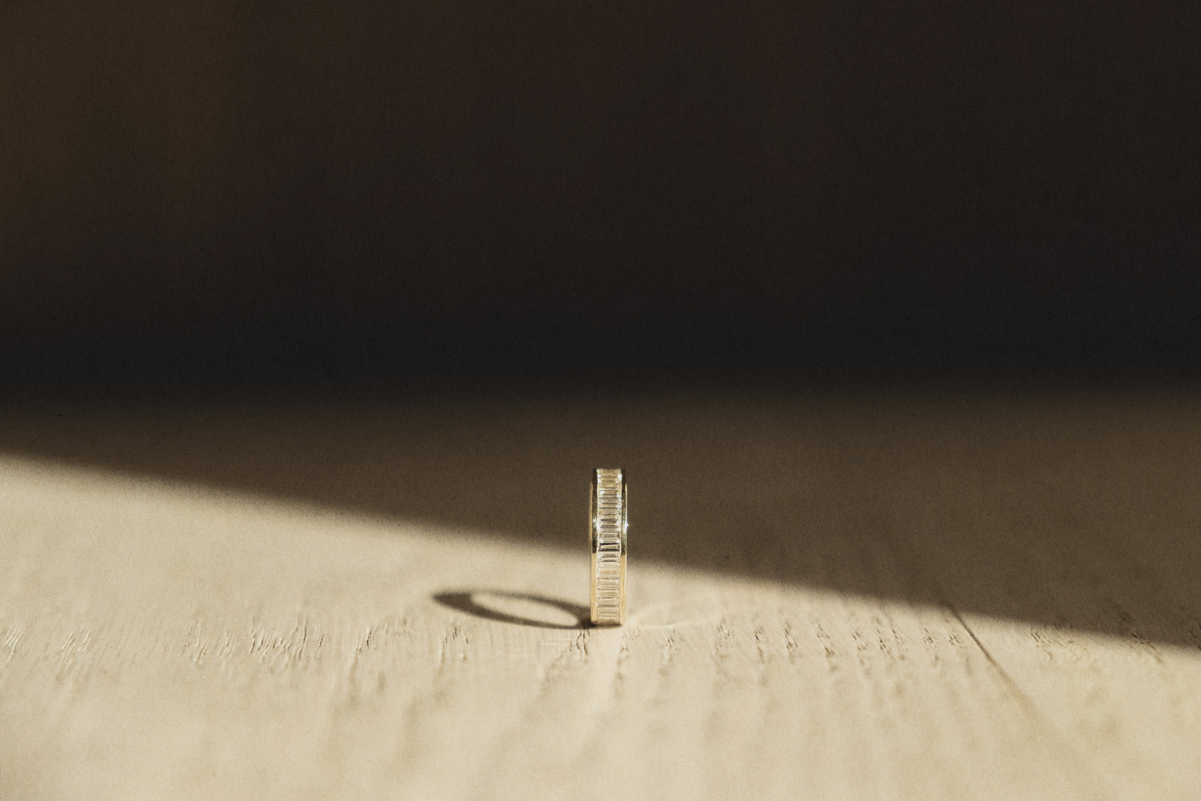 Baguette Eternity Ring - Vertical
