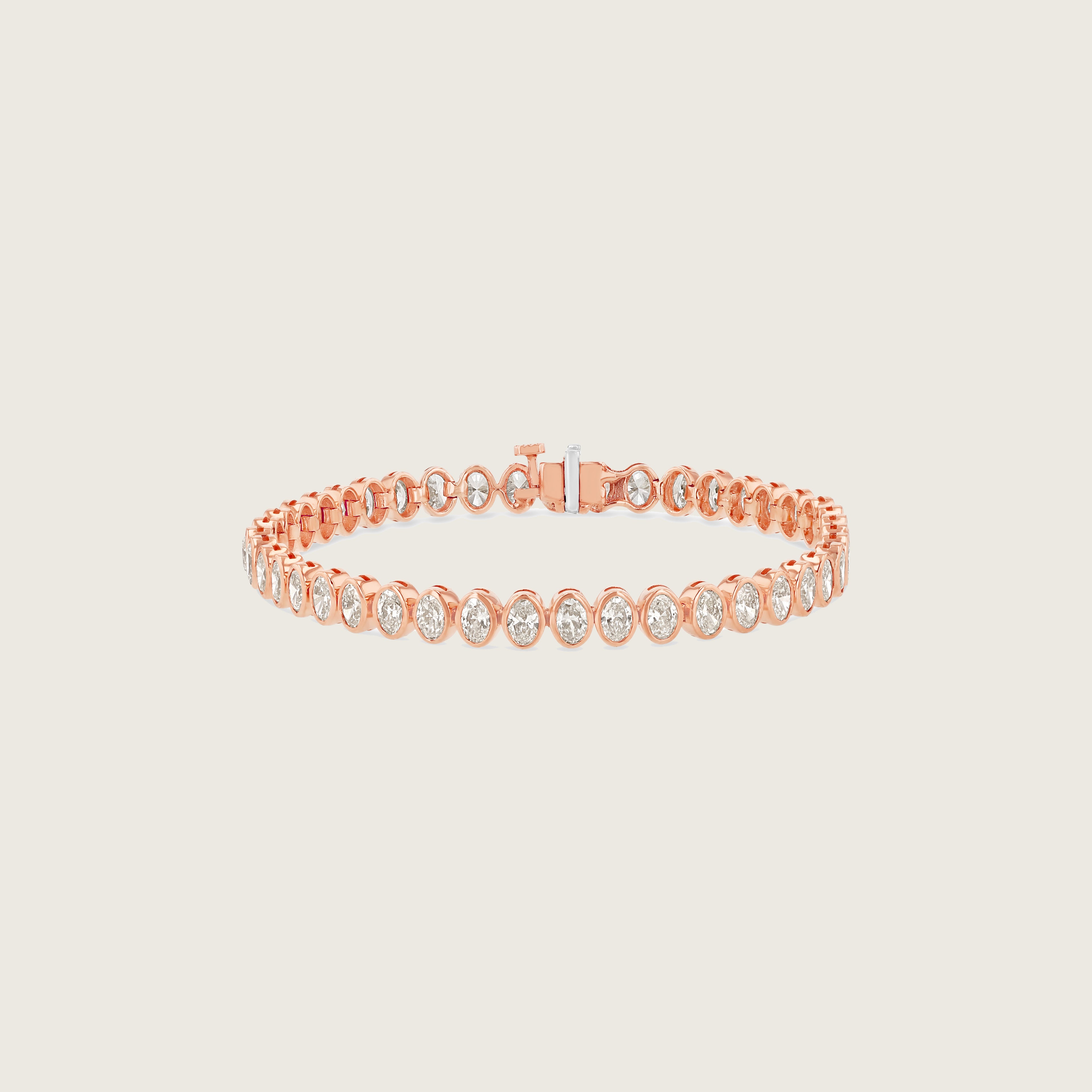 Oval Cut Tennis Bracelet