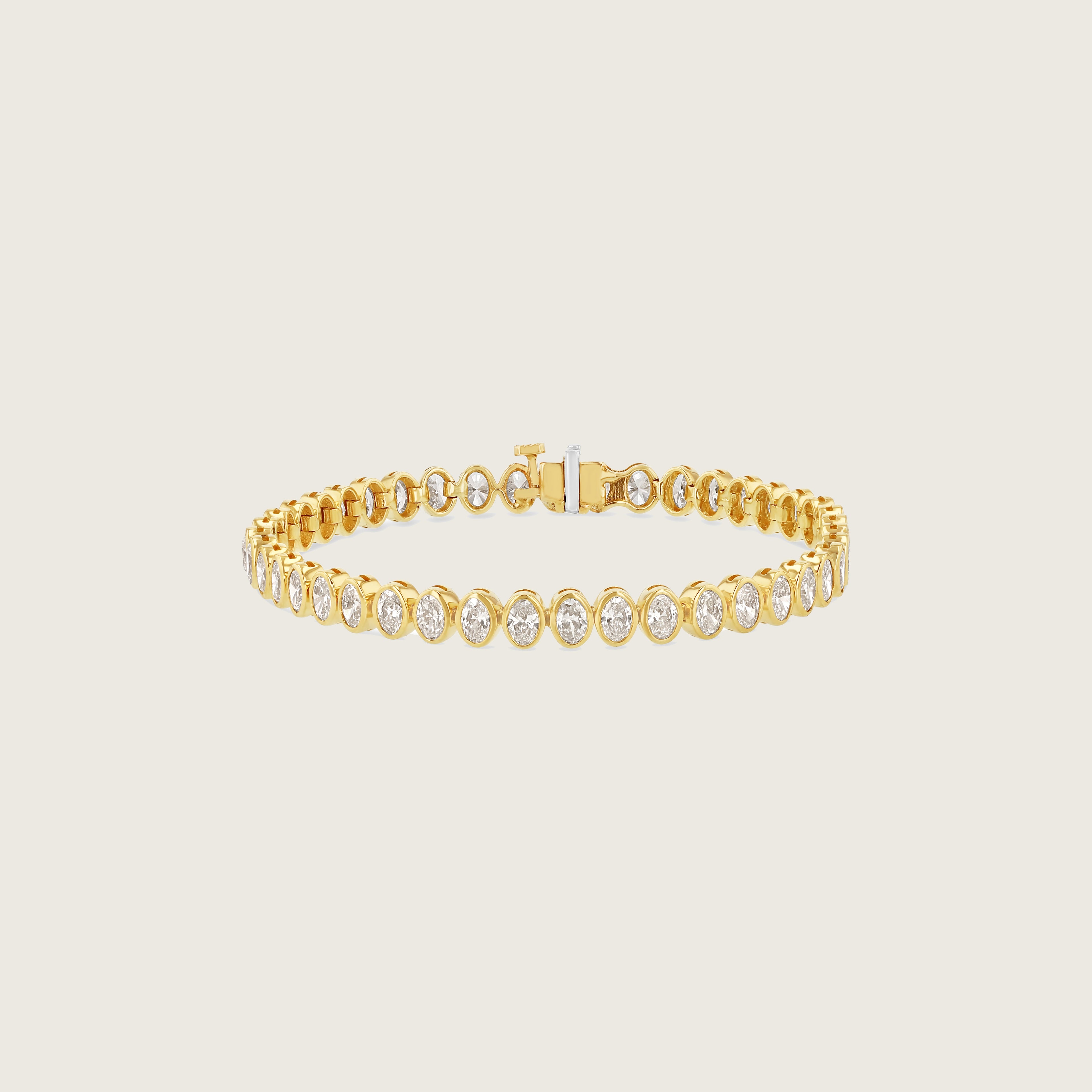 Oval Cut Tennis Bracelet