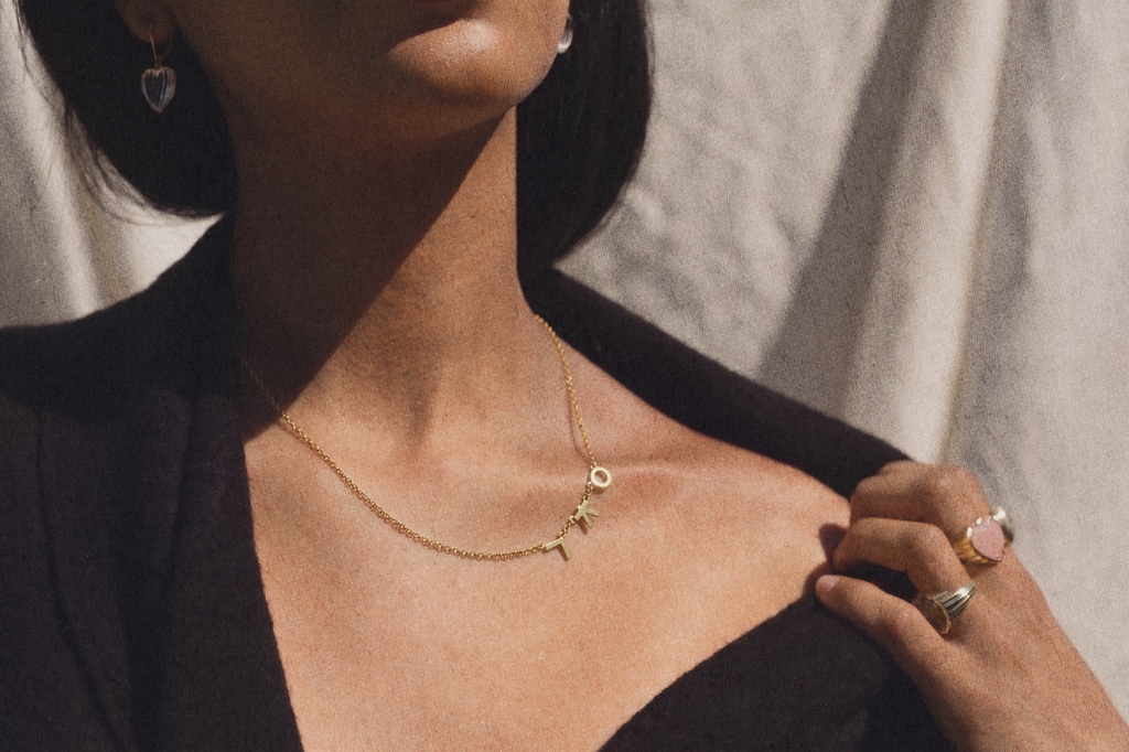 Hangul Korean Sayings Necklace - It's Ok