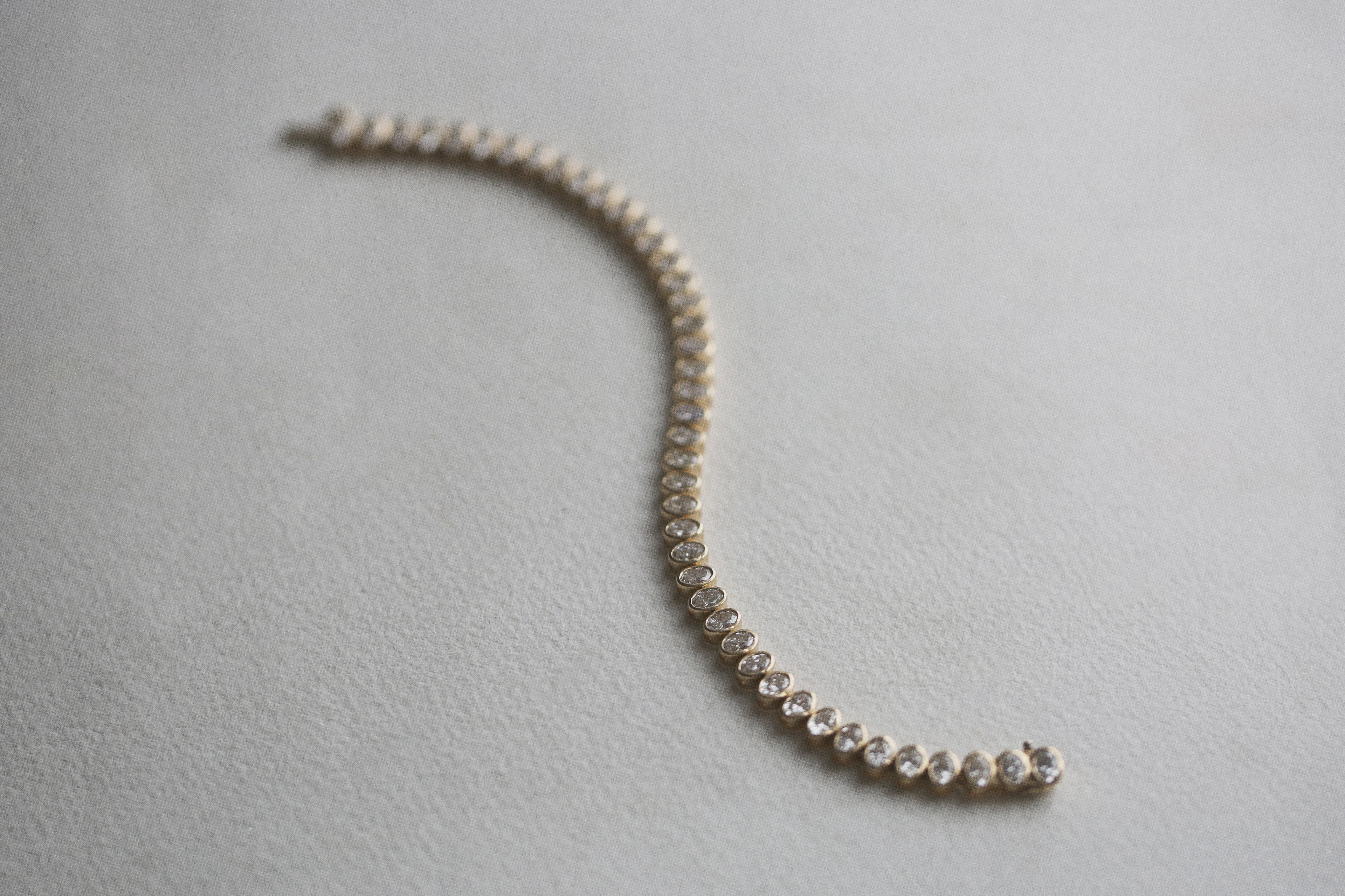 Oval Cut Tennis Bracelet