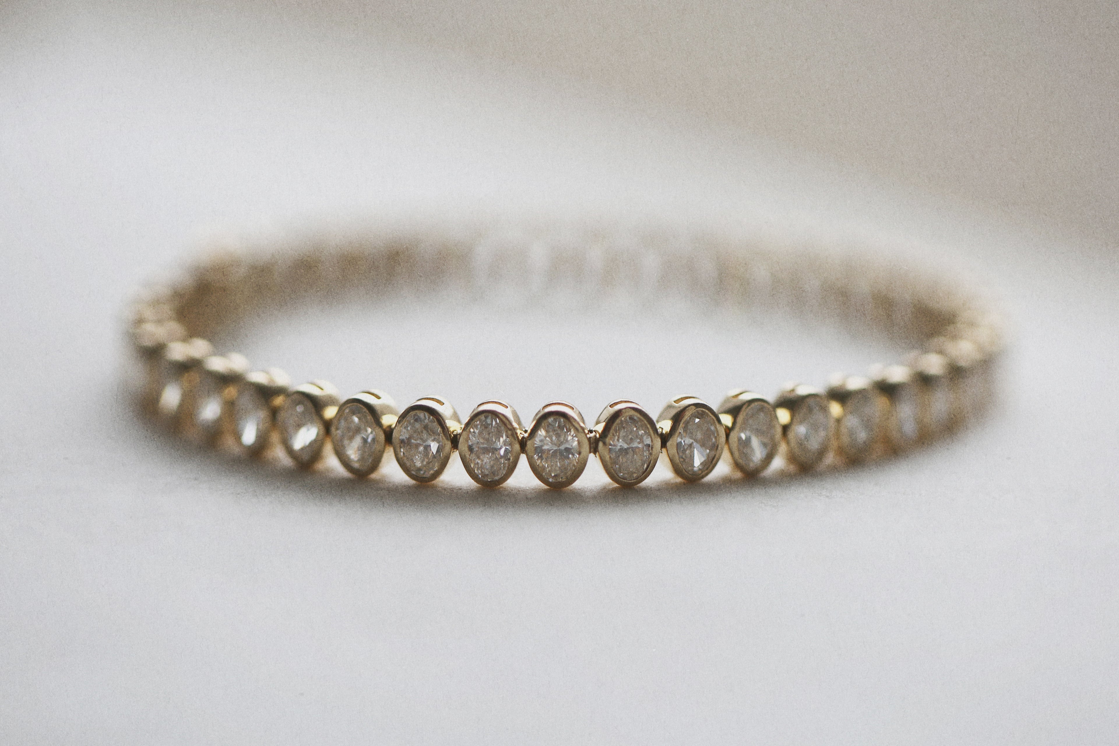 Oval Cut Tennis Bracelet