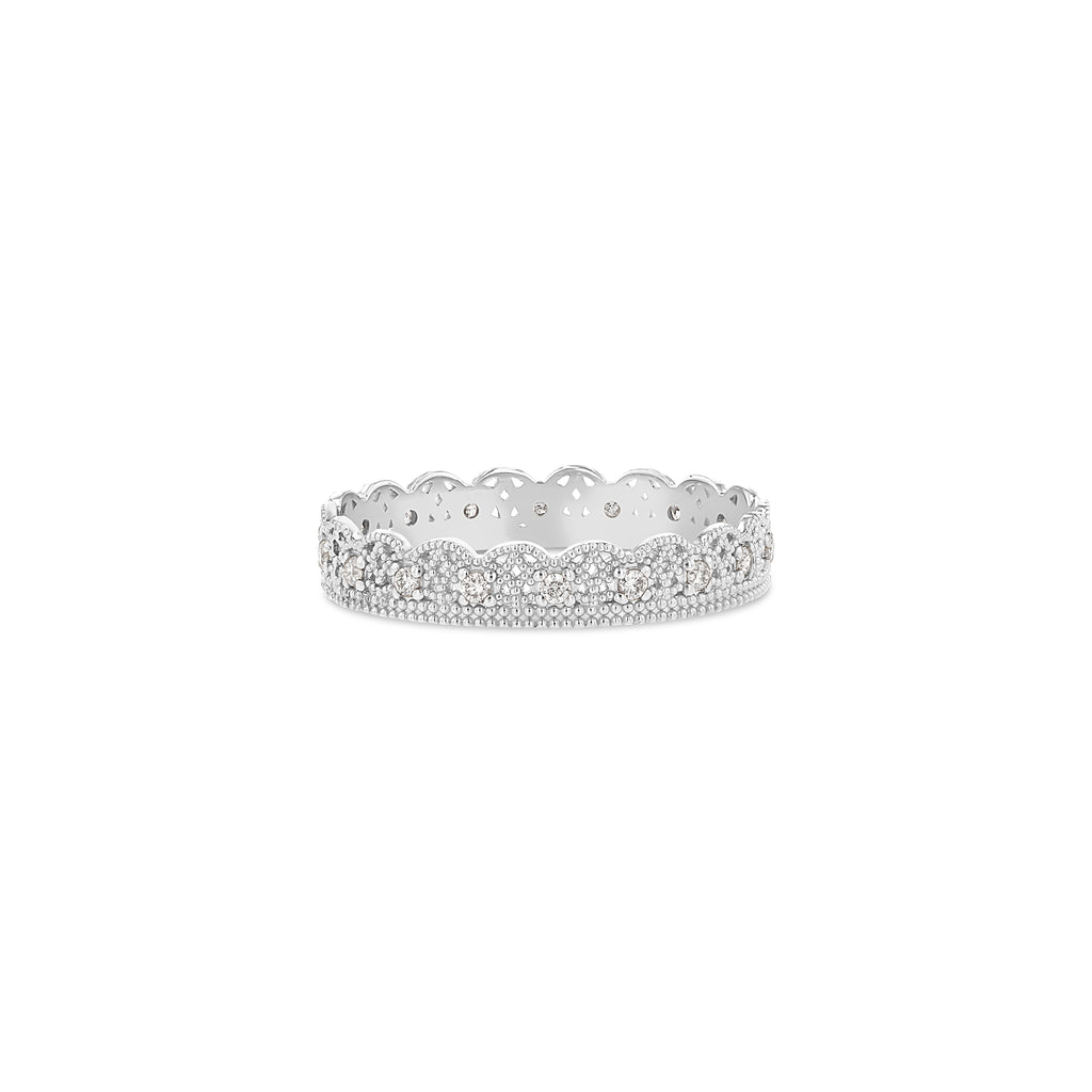 Lace Band with Diamonds– GRACE LEE