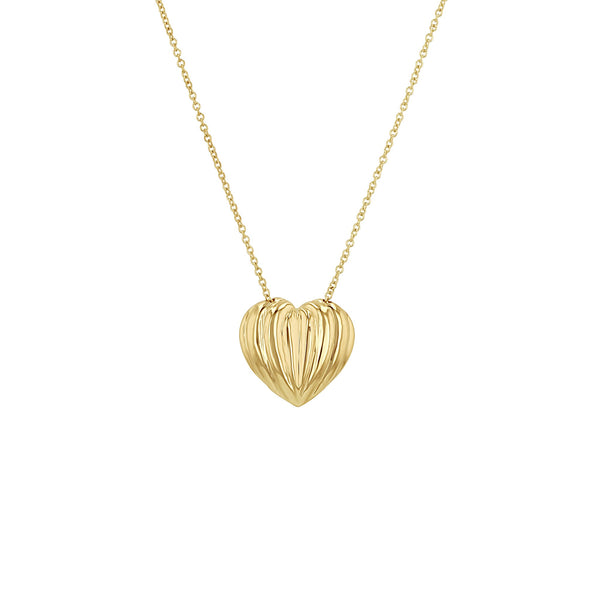 Cora Single-Sided Pendant on Chain