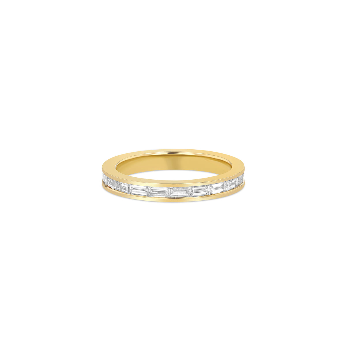 Baguette Eternity Ring Horizontal– GRACE LEE