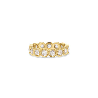 3mm Crown Bezel Diamond Eternity Ring– GRACE LEE